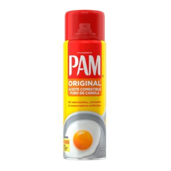 ACEITE EN AEROSOL PAM, LATA DE 340 GR